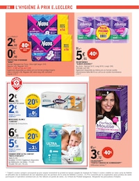 Offre Mouchoirs dans le catalogue E.Leclerc du moment à la page 28