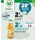 Pur Jus - U bio dans le catalogue Super U