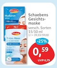 Gesichtsmaske von Schaebens für 0,59 € bei budni im Angebot Gesichtsmaske von Schaebens im aktuellen budni Prospekt