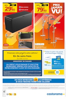 Promotion Portillon dans le prospectus Castorama, valable du 20/08/2025 au 01/09/2025 Promo Portillon dans le catalogue Castorama du moment à la page 16