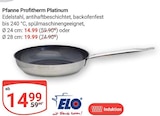 Pfanne Profitherm Platinum Ø 24 cm bei GLOBUS im Markkleeberg Prospekt für 14,99 €