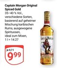 Original Spiced Gold Angebote von Captain Morgan bei GLOBUS Krefeld für 9,99 €