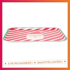 Promo Plateau melamine 37x29cm 6ass à 2,38 € dans le catalogue B&M à Olivet