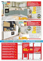 Küchenzeile im Opti-Wohnwelt Prospekt in Schweinfurt Aktueller Opti-Wohnwelt Prospekt mit Küchenzeile, "Summer Sale", Seite 61