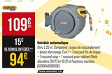 Dévidoir automatique - HOZELOCK EXEL - Bricorama à Sarcelles Dévidoir automatique - HOZELOCK EXEL en promo chez Bricorama Sarcelles à 94,00 €