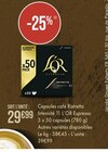 Promo Capsules café Ristretto Intensité 11 Espresso à 29,99 € dans le catalogue Casino Supermarchés à Puygouzon