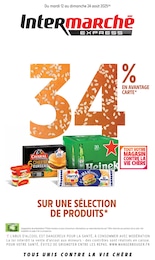 Prospectus Intermarché à Veyrier-du-Lac, "34% EN AVANTAGE CARTE SUR UNE SÉLECTION DE PRODUITS", 12 pages, 12/08/2025 - 24/08/2025
