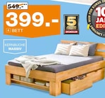 Massivholzbett »Sofie« Angebot im Segmüller Prospekt Massivholzbett »Sofie« im Segmüller Prospekt zum Preis von 399,00 €
