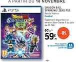 Dragon ball sparking! zero ps5 - BANDAI NAMCO dans le catalogue E.Leclerc