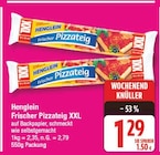 Frischer Pizzateig XXL im EDEKA Prospekt Frischer Pizzateig XXL von Henglein im aktuellen EDEKA Prospekt für 1,29 €