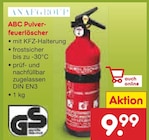 ABC Pulverfeuerlöscher im Angebot bei Netto Marken-Discount in Essen ABC Pulverfeuerlöscher Angebote von ANAFGROUP bei Netto Marken-Discount Essen für 9,99 €