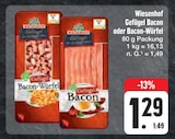 Geflügel Bacon im Angebot bei EDEKA in Chemnitz Geflügel Bacon Angebote von Wiesenhof bei EDEKA Chemnitz für 1,29 €