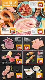 Wurst im REWE Prospekt in Duisburg Aktueller REWE Prospekt mit Wurst, "Dein Markt", Seite 8