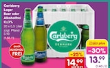 Lager Beer oder Alkoholfrei 0,0% bei Netto Marken-Discount im Prospekt "" für 13,99 €
