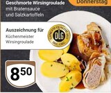 Aktuelles Geschmorte Wirsingroulade Angebot bei GLOBUS in Rostock ab 8,50 €