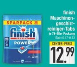 Maschinen-geschirr-reiniger-Tabs im Angebot bei EDEKA in Augsburg Maschinen-geschirr-reiniger-Tabs Angebote von finish bei EDEKA Augsburg für 12,99 €