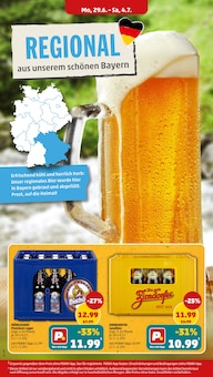 Bier im Penny Prospekt "Wer günstig will, muss Penny." mit 50 Seiten (Fürth)
