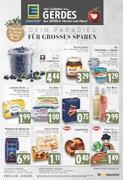 EDEKA Prospekt für Moers mit 28 Seiten EDEKA Prospekt für Moers: "Aktuelle Angebote", 28 Seiten, 22.09.2025 - 27.09.2025