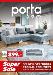 porta Möbel Prospekt für Bad Hönningen: "Heiße Preise SSV", 12 Seiten, 23.07.2026 - 22.08.2026