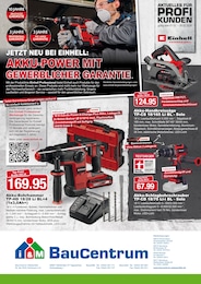i&M BauCentrum Prospekt für Tagewerben mit 2} Seiten i&M BauCentrum Prospekt für Tagewerben: "Akku-Power von Einhell", 2 Seiten, 01.02.2026 - 28.02.2026