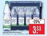 Mineralwasser bei Marktkauf im Aschaffenburg Prospekt für 3,33 €