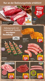 Bratwurst im aktuellen REWE Prospekt (Köln) Bratwurst im REWE Prospekt "Dein Markt" mit 26 Seiten (Köln)