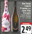 Sangria Premium von Don Simon für 2,49 € bei E center im Angebot Sangria Premium von Don Simon im aktuellen E center Prospekt