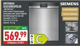 Aktuelles Unterbau-Geschirrspüler SN43HS16AE Angebot bei Marktkauf in Bielefeld ab 569,99 €