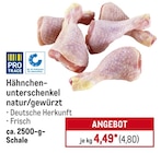 Haehnchenschenkel im METRO Prospekt Hähnchenunterschenkel von Pro Trace im aktuellen METRO Prospekt für 4,80 €