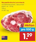 Neuseeländische Lammkeule im Angebot bei Netto Marken-Discount in Hannover Neuseeländische Lammkeule Angebote bei Netto Marken-Discount Hannover für 1,29 €