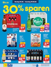 Bier im aktuellen Netto Marken-Discount Prospekt (Rostock) Bier im Netto Marken-Discount Prospekt "Aktuelle Angebote" mit 70 Seiten (Rostock)