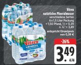 EDEKA Oberkotzau - natürliches Mineralwasser Angebot im Prospekt natürliches Mineralwasser bei EDEKA im Oberkotzau Prospekt für 3,49 €