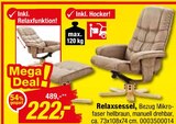 Relaxsessel Angebote bei Opti-Wohnwelt Schwäbisch Gmünd für 222,00 €