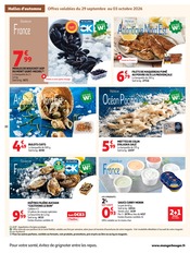 Promos Moules dans le catalogue "LES HALLES d'automne" de Auchan Supermarché Moules en promo dans le catalogue Auchan Supermarché à la page 10