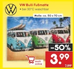 Netto Marken-Discount Wegberg - Bulli Fußmatte Angebot im Prospekt Bulli Fußmatte bei Netto Marken-Discount im Wegberg Prospekt für 3,99 €