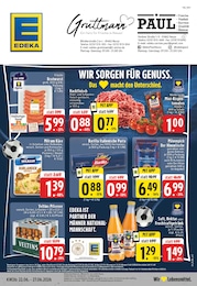 EDEKA Prospekt "Aktuelle Angebote" für Kaarst, 24 Seiten, 22.06.2026 - 27.06.2026