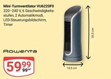 GLOBUS - Mini-Turmventilator VU6220F0 Angebot im Prospekt Mini-Turmventilator VU6220F0 bei GLOBUS im Prospekt "" für 59,99 €