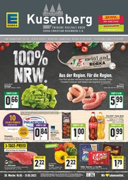 EDEKA Prospekt für Weeze mit 24 Seiten EDEKA Prospekt für Weeze: Aktuelle Angebote, 24 Seiten, 16.05.2022 - 21.05.2022