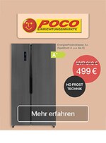 POCO Prospekt "Kühlschrank", 1 Seiten, für Potsdam, 15.11.2019 - 29.11.2019 POCO Prospekt "Kühlschrank", 1 Seiten, für Potsdam, 15.11.2019 - 29.11.2019