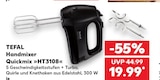 Handmixer Quickmix »HT3108« von TEFAL für 19,99 € bei Kaufland im Angebot Handmixer Quickmix »HT3108« von TEFAL im aktuellen Kaufland Prospekt