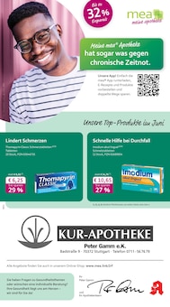 Aktueller mea - meine apotheke Prospekt "Unsere Juni-Angebote" für Stuttgart Aktueller mea - meine apotheke Prospekt für Stuttgart mit Seiten