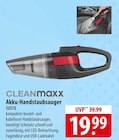 CLEANmaxx Akku-Handstaubsauger 12572 Angebote bei famila Nordost Neumünster für 19,99 €