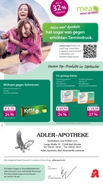 mea - meine apotheke Apotheken Prospekt der aktuellen Woche mit 4 Seiten, gültig von 01.09.2026 bis 30.09.2026, in Bad Münder und Umgebung Aktueller mea - meine apotheke Apotheken Prospekt in Bad Münder und Umgebung, "Unsere September-Angebote" mit 4 Seiten, 01.09.2026 - 30.09.2026