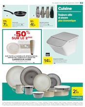 Promos Vaisselle dans le catalogue "PETIT-DÉJEUNER" de Carrefour à la page 49