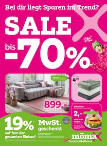 Sitzmöbel im mömax Prospekt "SALE bis -70%" mit 16 Seiten (Hannover)