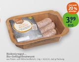 Bio-Geflügelbratwurst Angebote von Biokreis tegut... bei tegut Ludwigshafen für 3,99 €