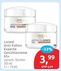 Anti-Falten Experte Gesichtscreme 65+ von L'Oreal Paris im aktuellen budni Prospekt für 3,99 €