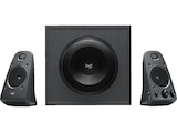Z625 2.1 Lautsprechersystem (2.1, Schwarz im MediaMarkt Saturn Prospekt Z625 2.1 Lautsprechersystem (2.1, Schwarz von LOGITECH im aktuellen MediaMarkt Saturn Prospekt für 162,99 €