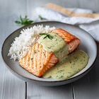 Pavé de saumon sauce à l'oseille - CARREFOUR dans le catalogue Carrefour