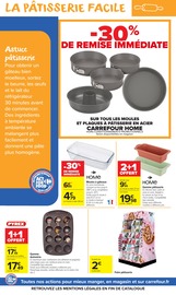 Promos Moule À Gâteau dans le catalogue "PARTAGEONS LE GOÛT DU MIEUX MANGER" de Carrefour Market Moule À Gâteau en promo dans le catalogue Carrefour Market à la page 12